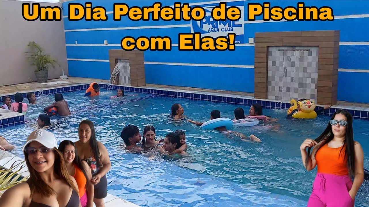 DIA DE PISCINA COM AS AMIGAS | Só risadas e diversão!