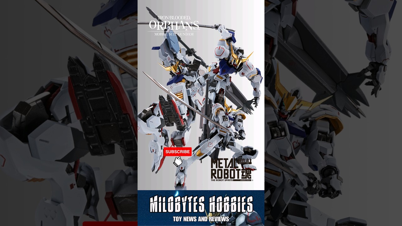NEW Metal Robot Spirits Side MS Barbatos 1st to 4th Form #shorts #gundam
