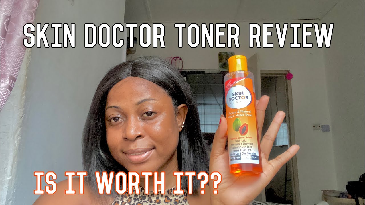 SKIN DOCTOR TONER REVIEW