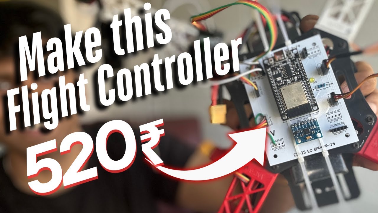 Создайте дрон ESP32 FC с нуля — полное руководство