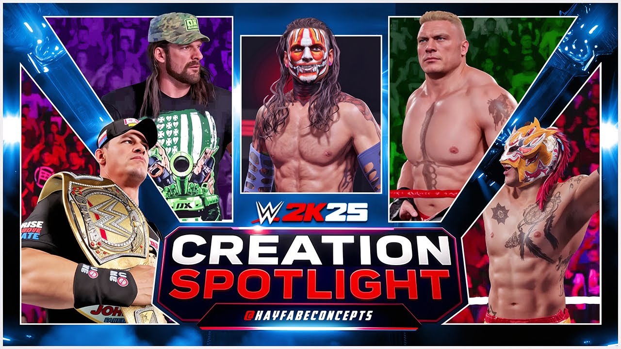 Потрясающие творения сообщества WWE 2K25, которые вы не сможете пропустить!