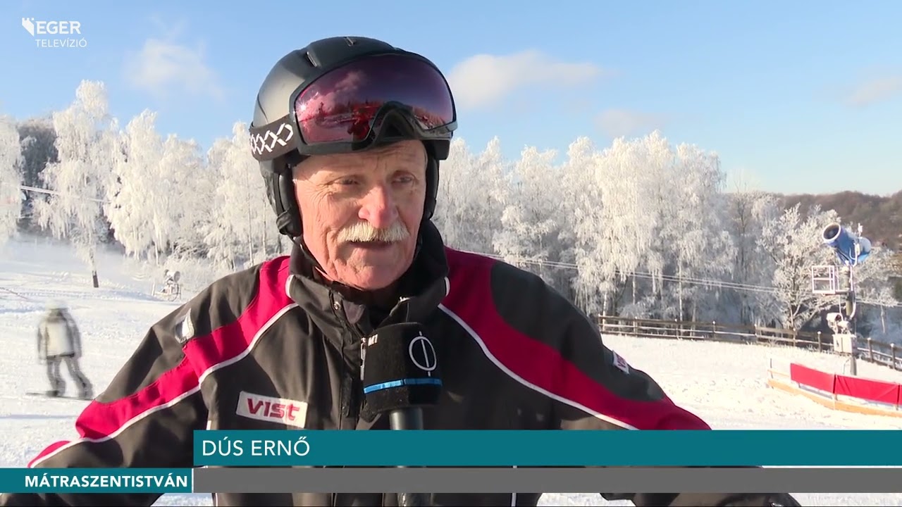 Megnyílt a síszezon a Mátrában - 2022.12.19.