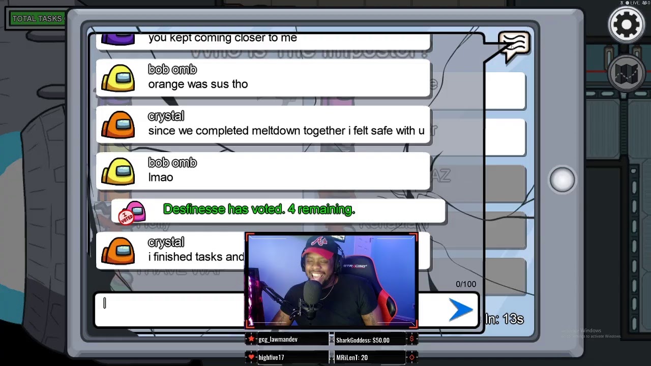 AMONG LUST TONIGHT??? // HEAD CAPONE & MARK !sub !dono !gang // Game Changers Gaming // #BLM