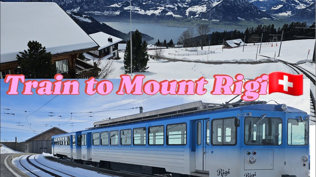 Train To Mount Rigi Switzerland🇨🇭