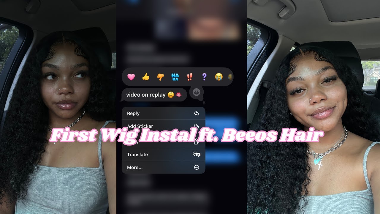 My FIRST Wig Install ft  Beeos Hair I BEGINNER FRIENDLY