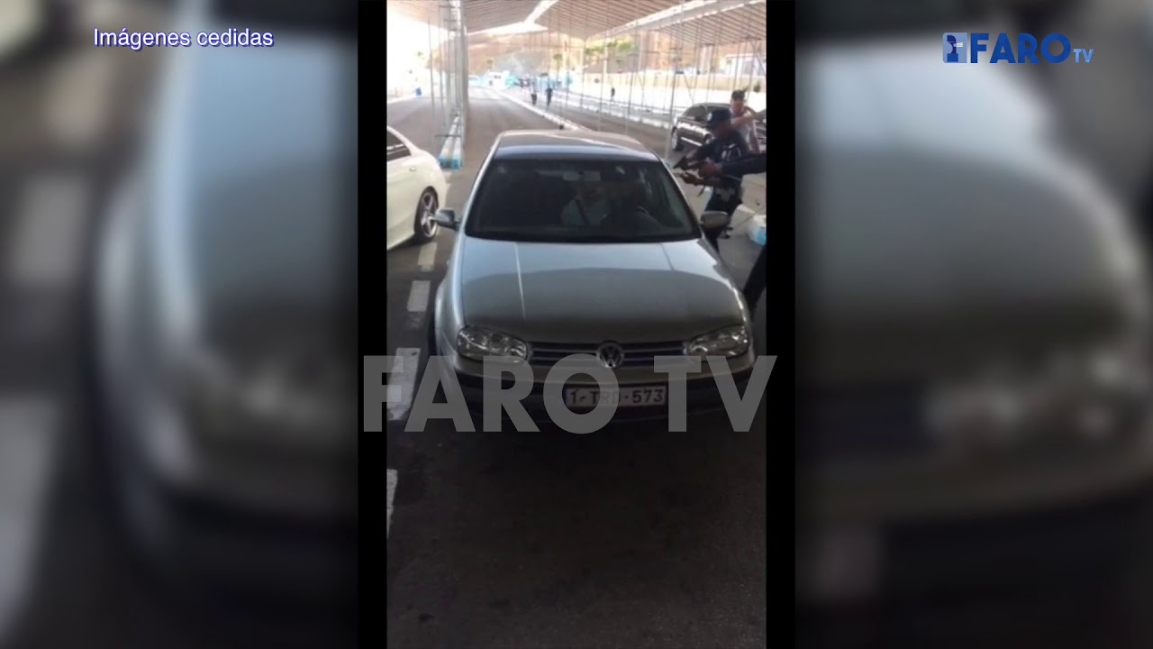 El momento en el que el kamikaze sacó su cuchillo y entró en Ceuta