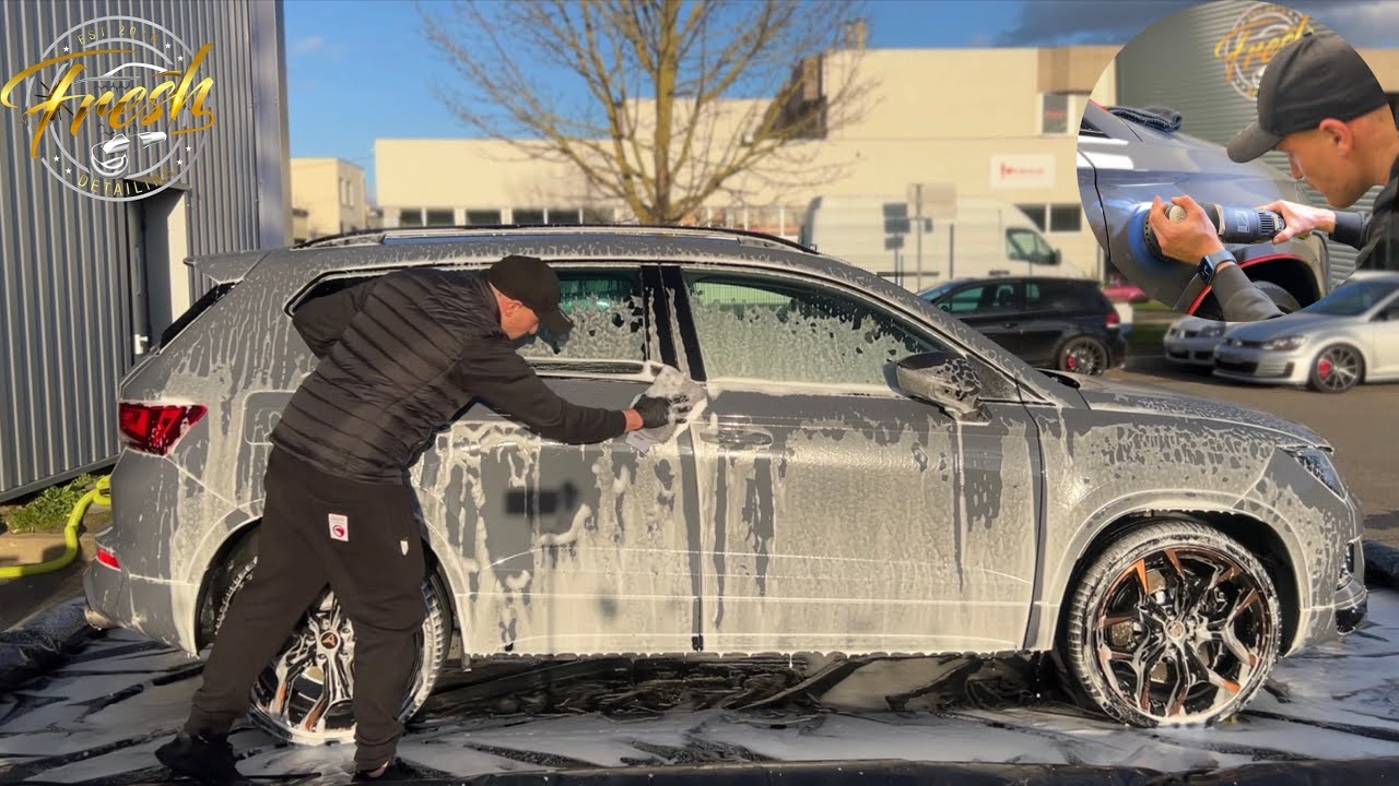 Ateca cupra limited edition - Deep clean - Wash - Polish-ceramic - ASMR
