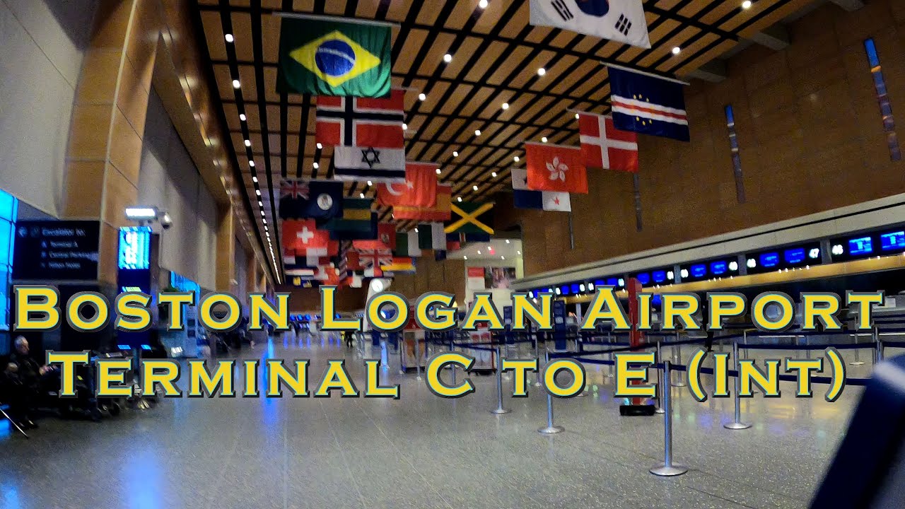 Boston Logan Airport (BOS) : Term. C to E (International)