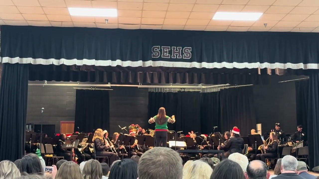 SEHS symphonic band Christmas concert #3