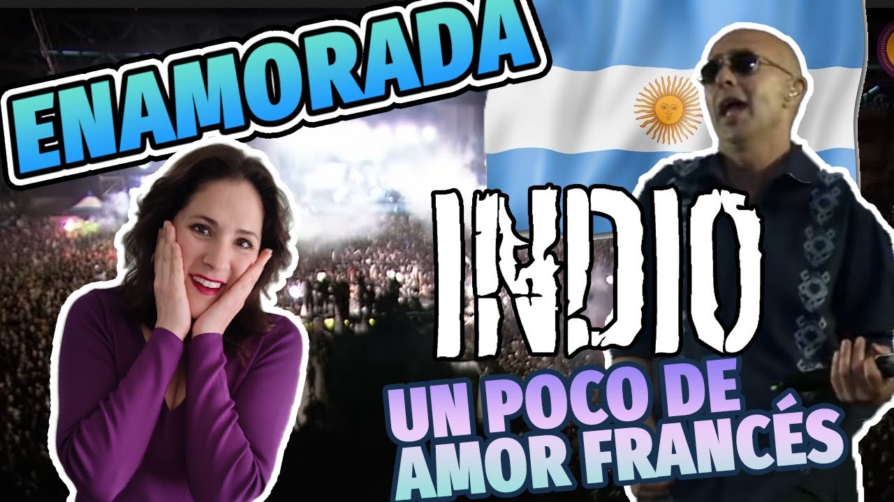 🎶 INDIO SOLARI  - Un Poco de Amor Francés 🎶  CANTANTE Y ACTRIZ REACCIONA