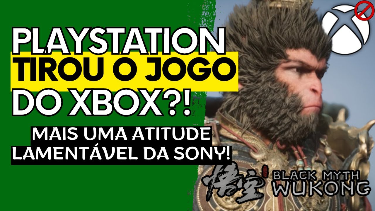 BLACK MYTH: WUKONG - PLAYSTATION Passou a Perna no XBOX?! Foi Uma CANALHICE?!