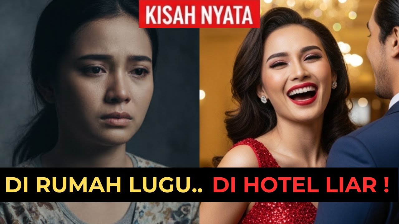 PAMIT JAGA SAUDARA SAKIT, ISTRI MALAH 'DINAS' DI HOTEL! SUAMI DATANG LEMPAR DASTER ROBEK DI LOBI !