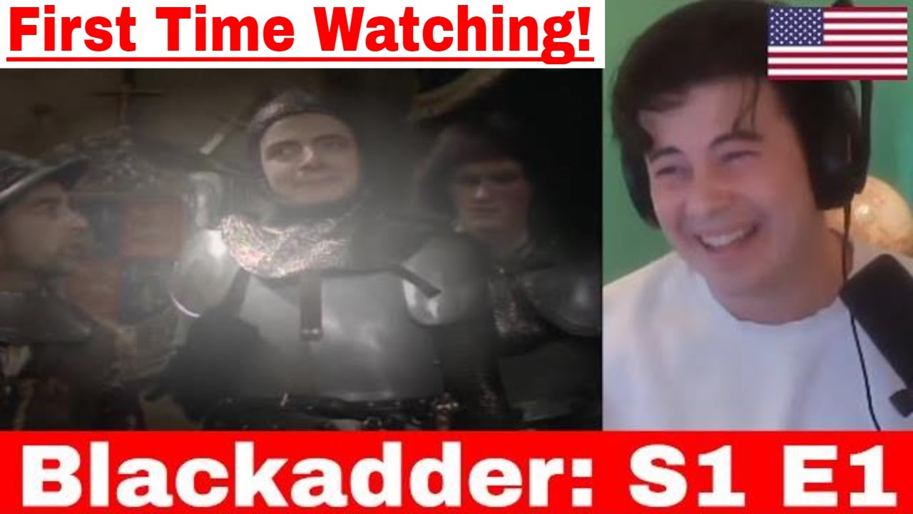 American Reacts Blackadder-Season 1 E 01-The Foretelling