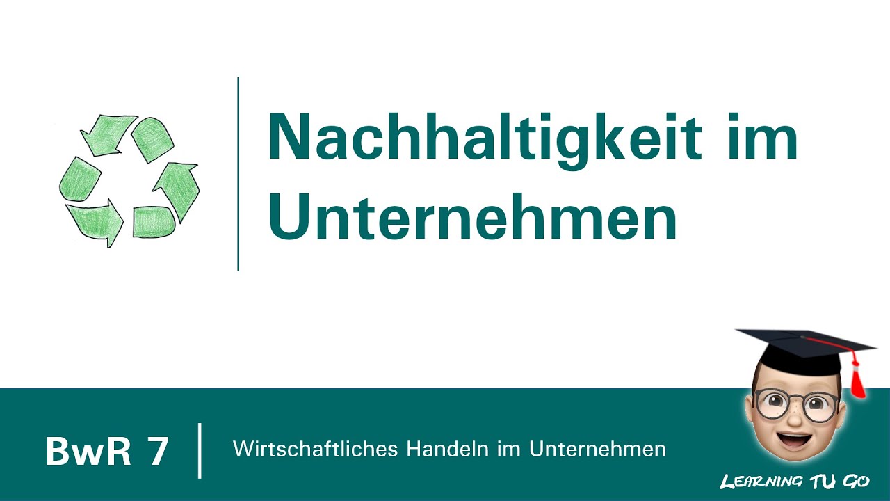 BwR 7 | Nachhaltigkeit in Unternehmen