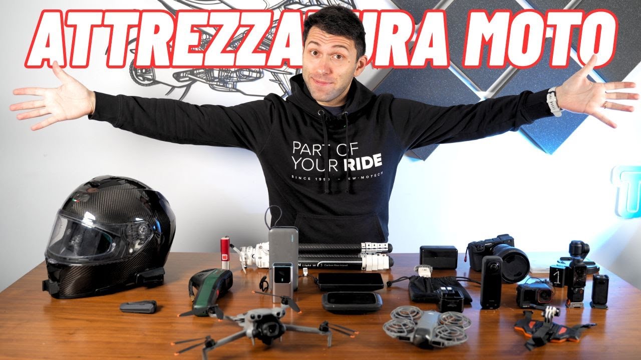 TUTTA l'attrezzatura TECNOLOGICA che USO IN MOTO nel 2026