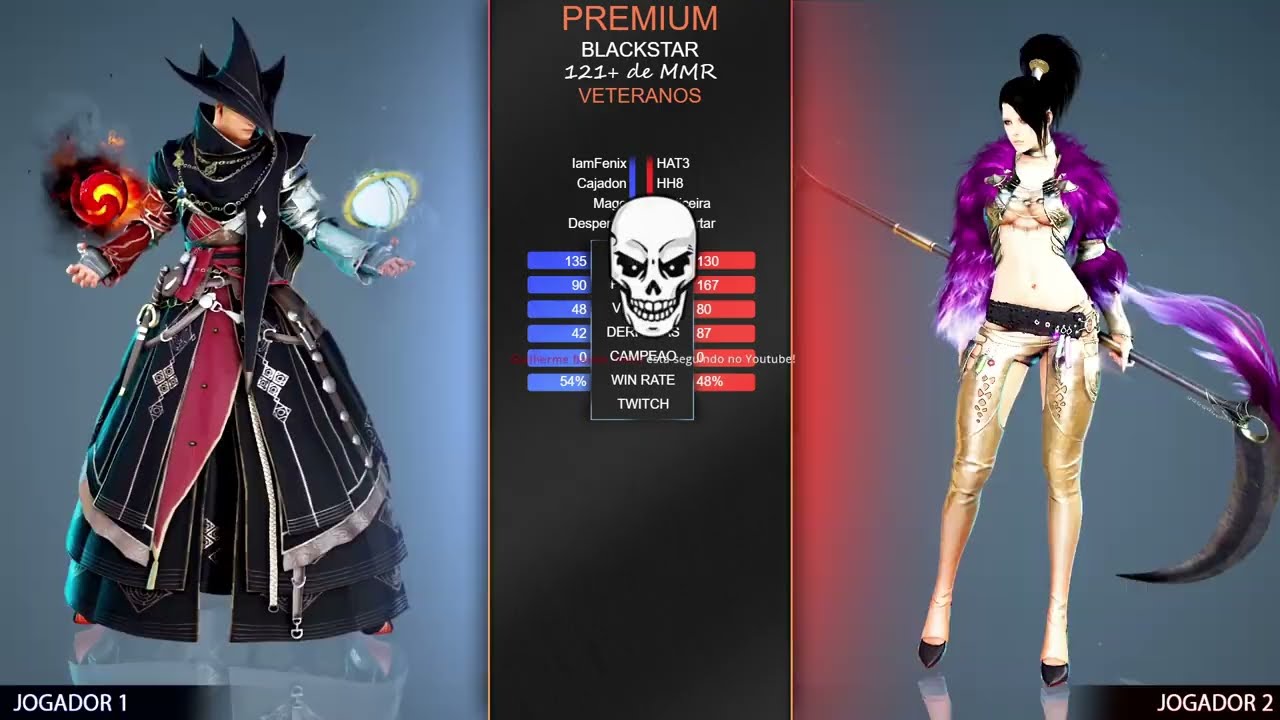 BLACK DESERT PVP - IamFenix (Wizard) vs. HAT3 (Sorceress)