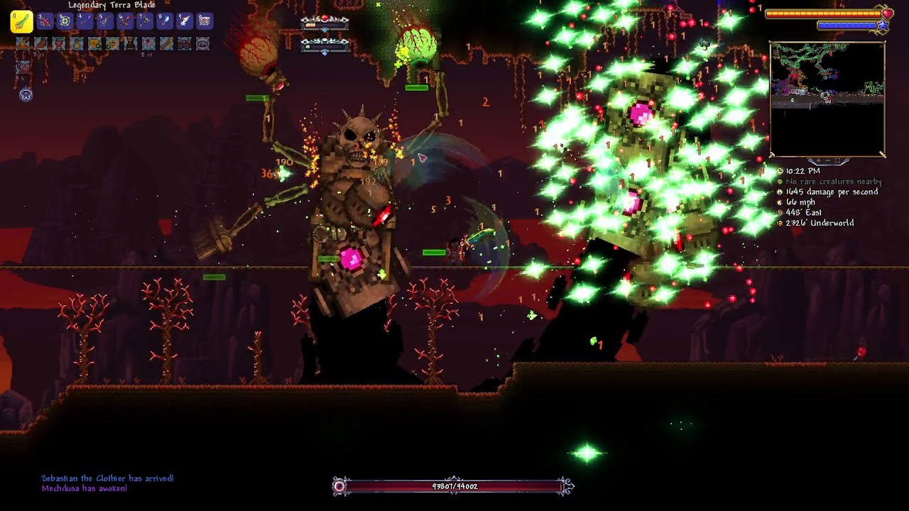 Mechdusa, Mechanical Bosses [Terraria][Calamity][Revengeance][Legendary][Melee]