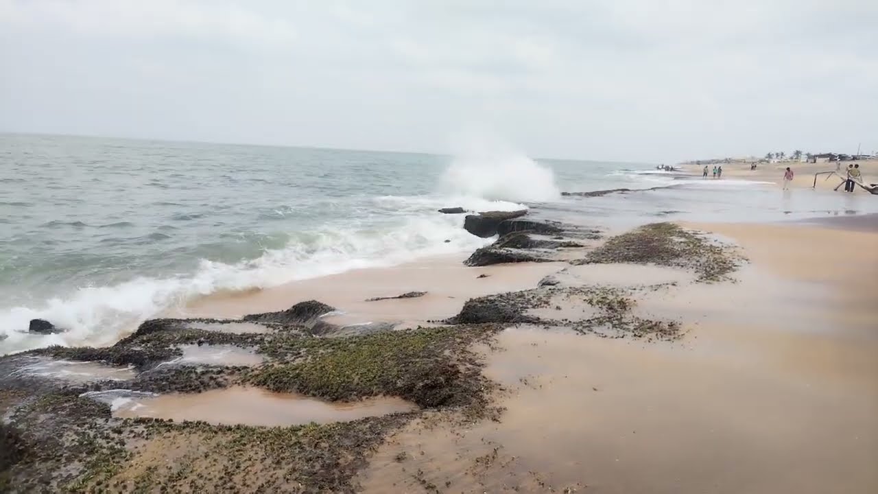 Beautiful Beach in Sri Lanka | Ocean Waves & Nature Relaxation
