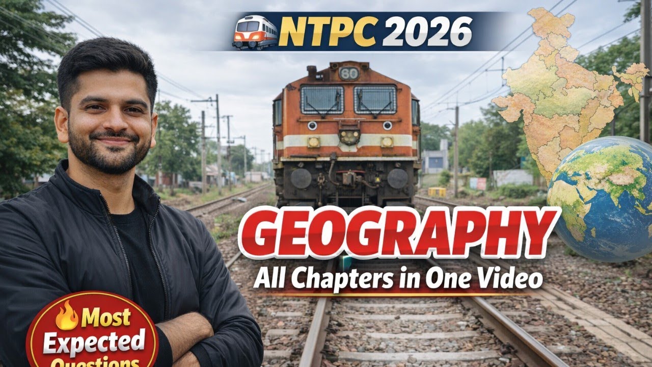 NTPC EXAM Geography All chapter in one video #viral #viralvideo 