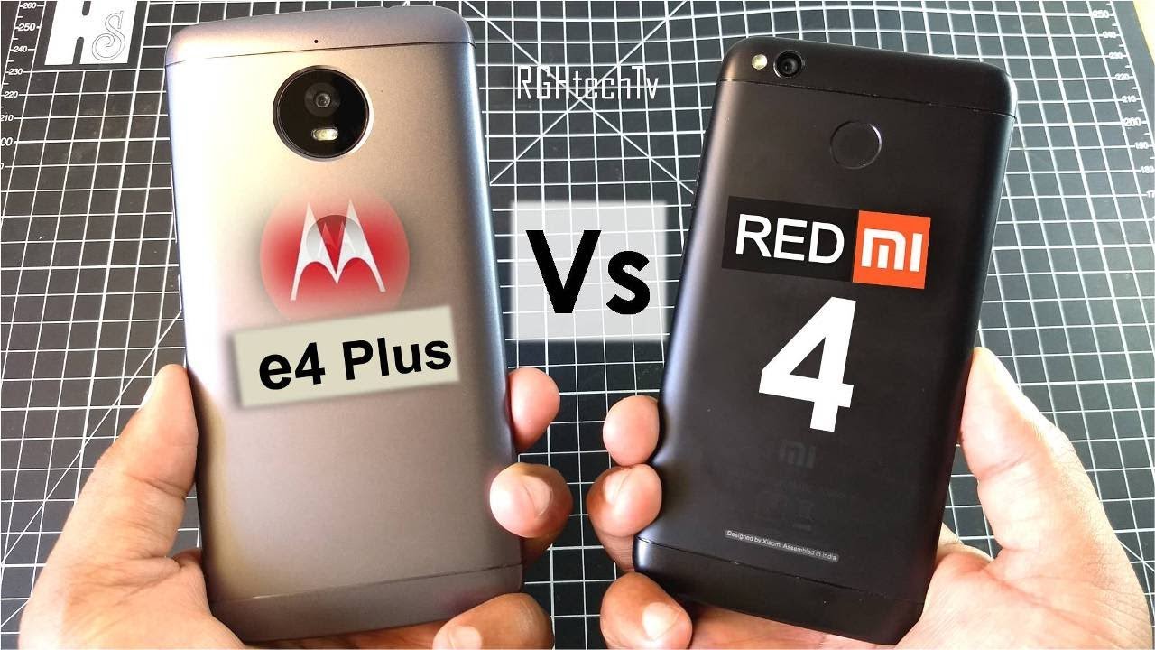 Redmi 4 vs Moto E4 Plus | Battery, Gaming, Design & Build, Camera, Sound
