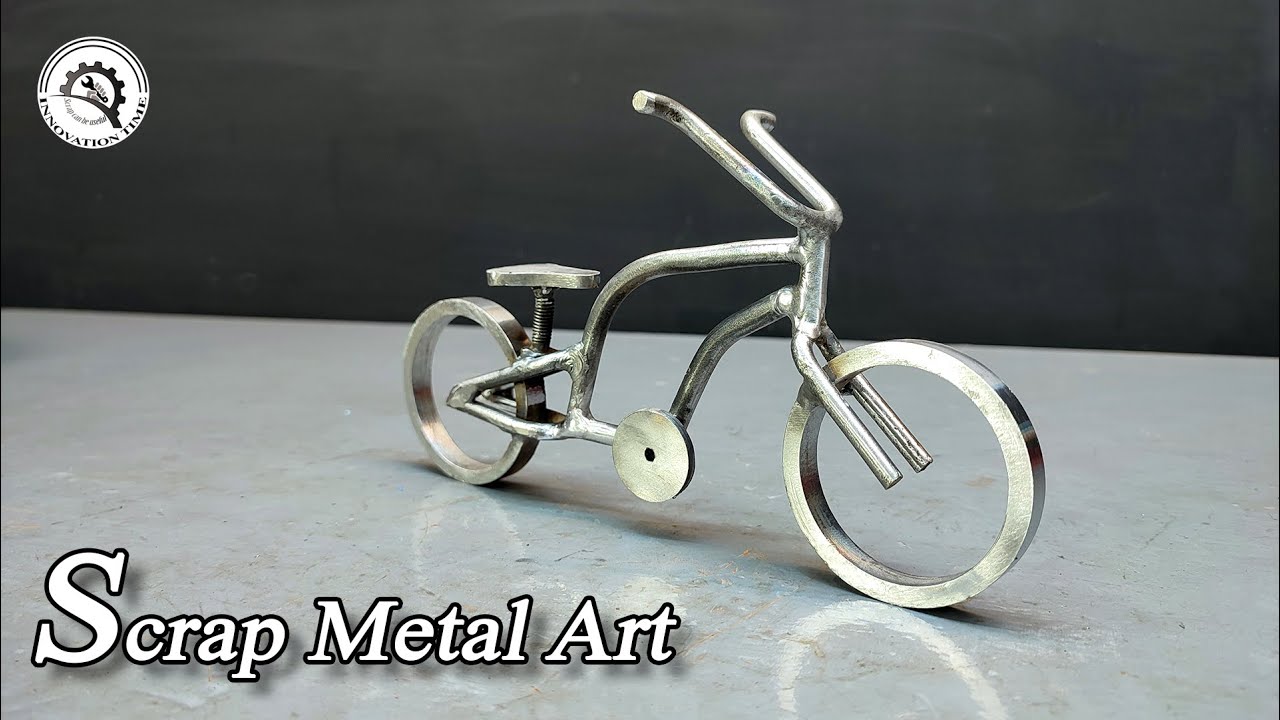 How to make a Miniature Bike from Scrap Metal