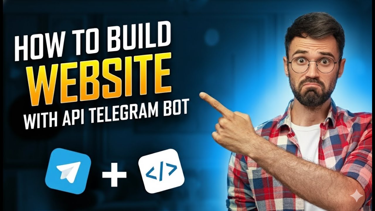 របៀបបង្កើត Telegram Bot API ដើម្បី Send Message Website