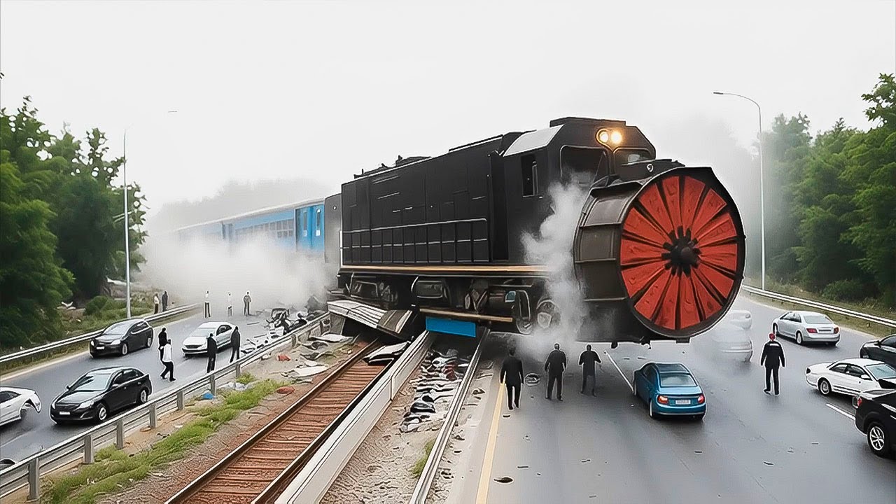 Unbelievable Train Moments Caught on Camera