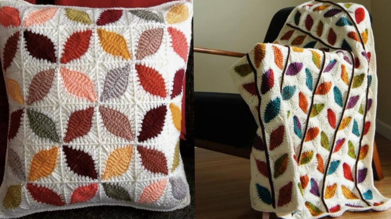 Beautiful Crochet Square for Blankets/crochet pattern crochet macaron