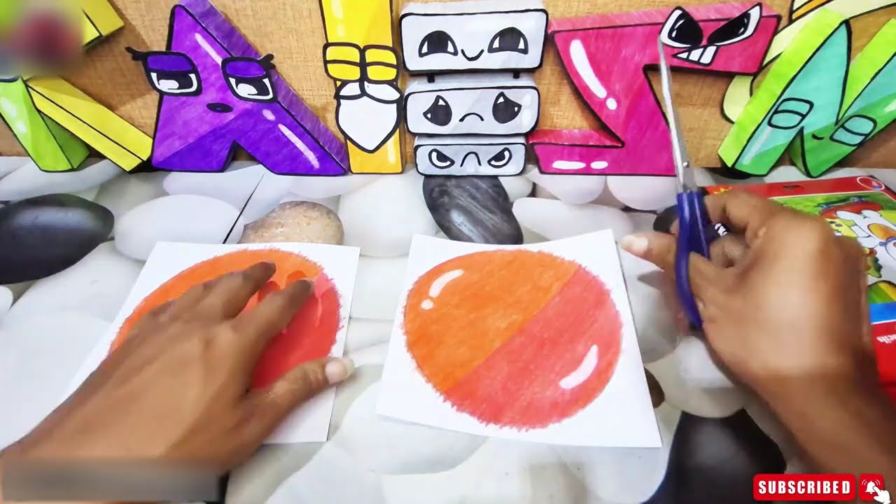 Papercraft Greek Alphabet Lore: Easy to Make Letter Ο