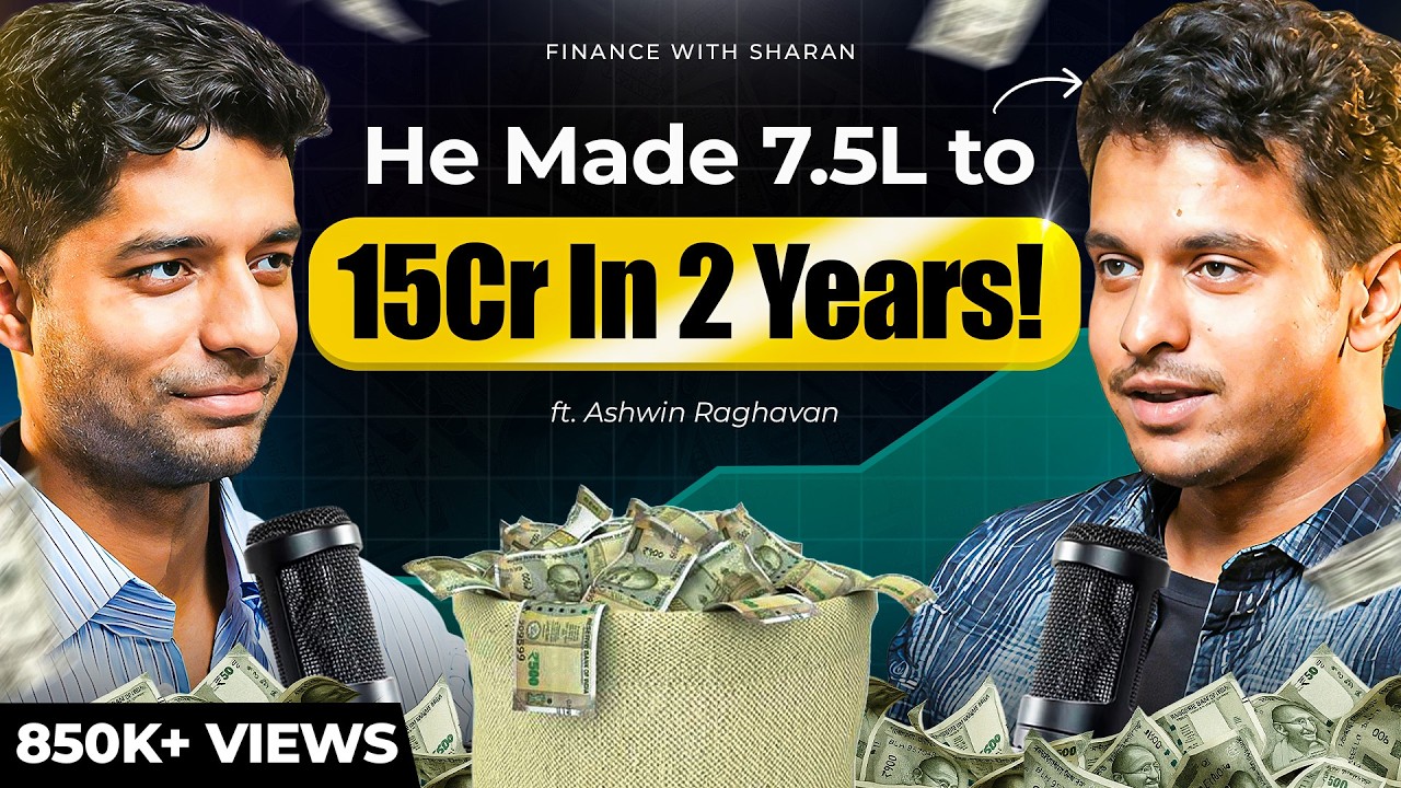 The Ugly Truth Behind ₹15Cr Trading : Luck, Skill, Survival & Success | Ashwin Raghavan | FWS 102