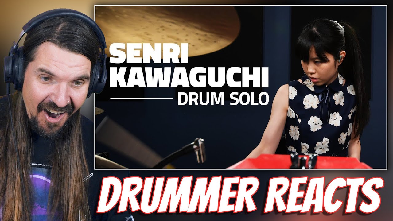 WOW!! First Time Reaction - Drum Solo by Senri Kawaguchi