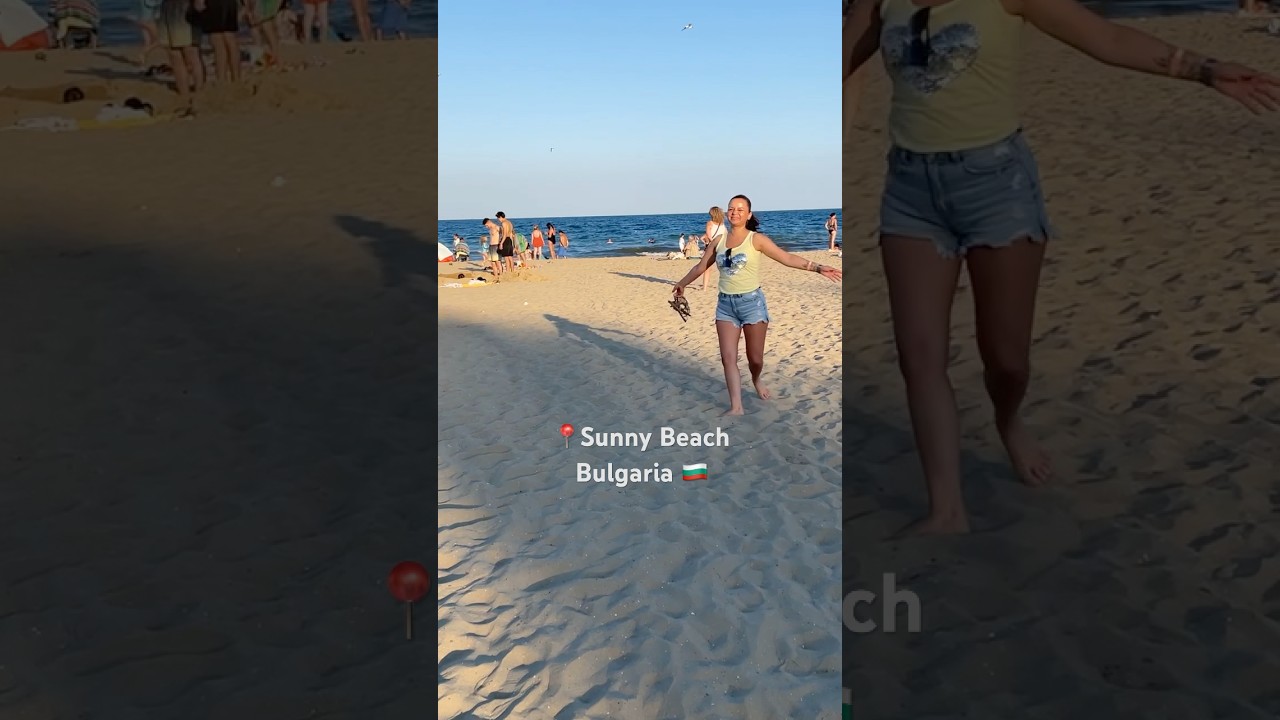 Sunny Beach Bulgaria 🇧🇬 #travel #bulgaria #sunnybeach #beach #summer #shorts