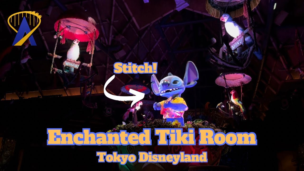 Enchanted Tiki Room Tokyo Disneyland