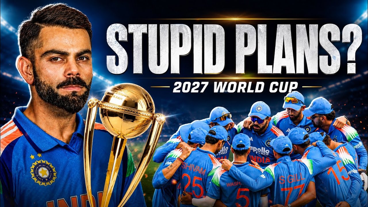 India Plan for 2027 World-cup Will SHOCK YOU !!