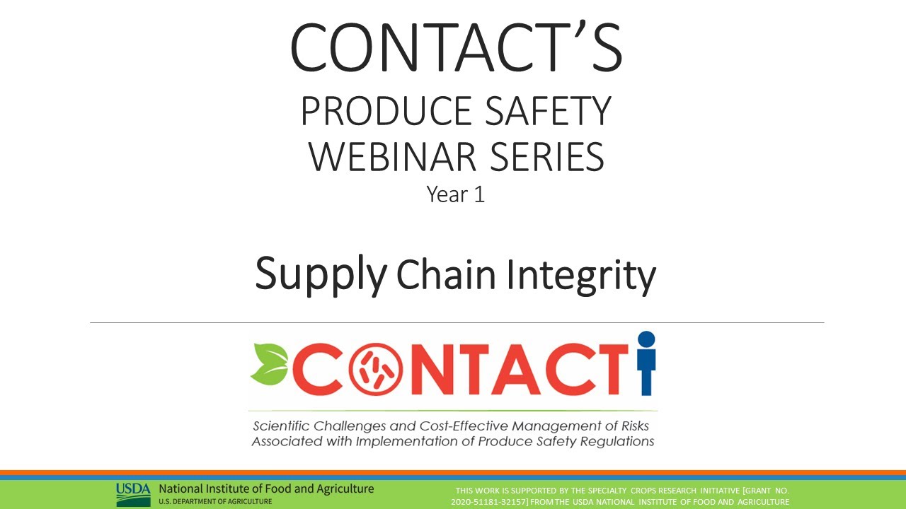 Food Safety in the Supply Chain: The Web You Can&rsquo;t Escape (Season 1)