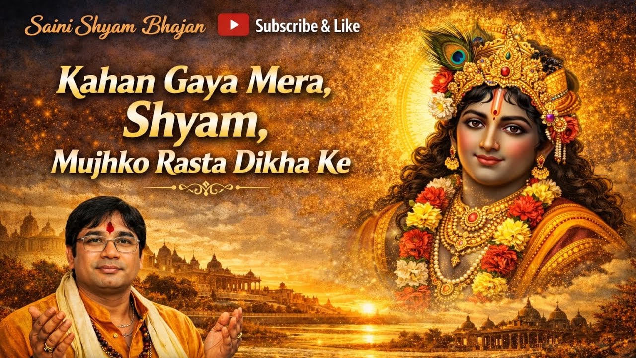 Kahan Gaya Mera shyam mujhko rasta dikha ke // lyrics by Manoj saini...#shyam #khatu #khatubhajans 
