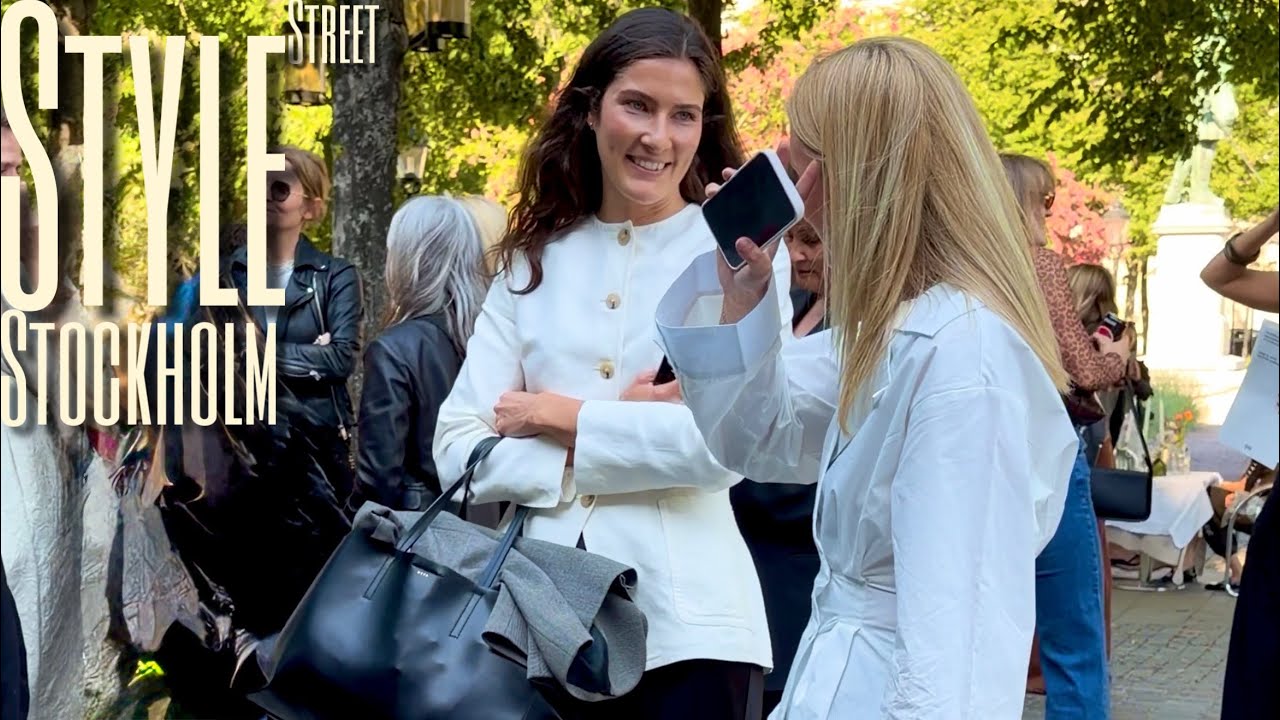 Skandynawska moda uliczna | Stockholm Fashion Week 2026 | Letnie trendy w modzie