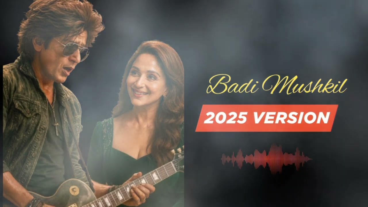 Badi Mushkil Hai | Modern Romantic Cover 2025 | Shah Rukh Khan Madhuri Dixit | Anjaam |90s Bollywood