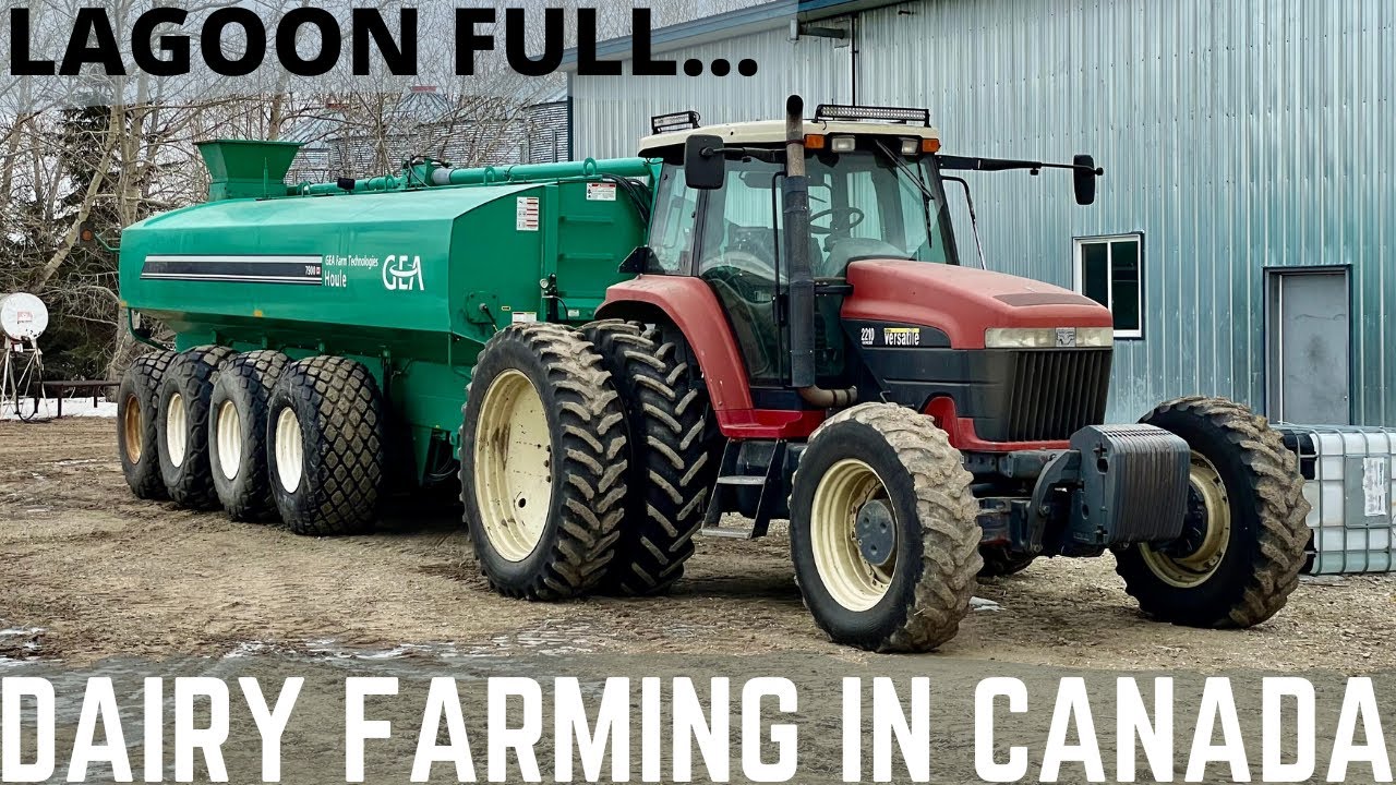 Gearing Up To Haul Liquid Manure Earlier Than We Ever Have Before!