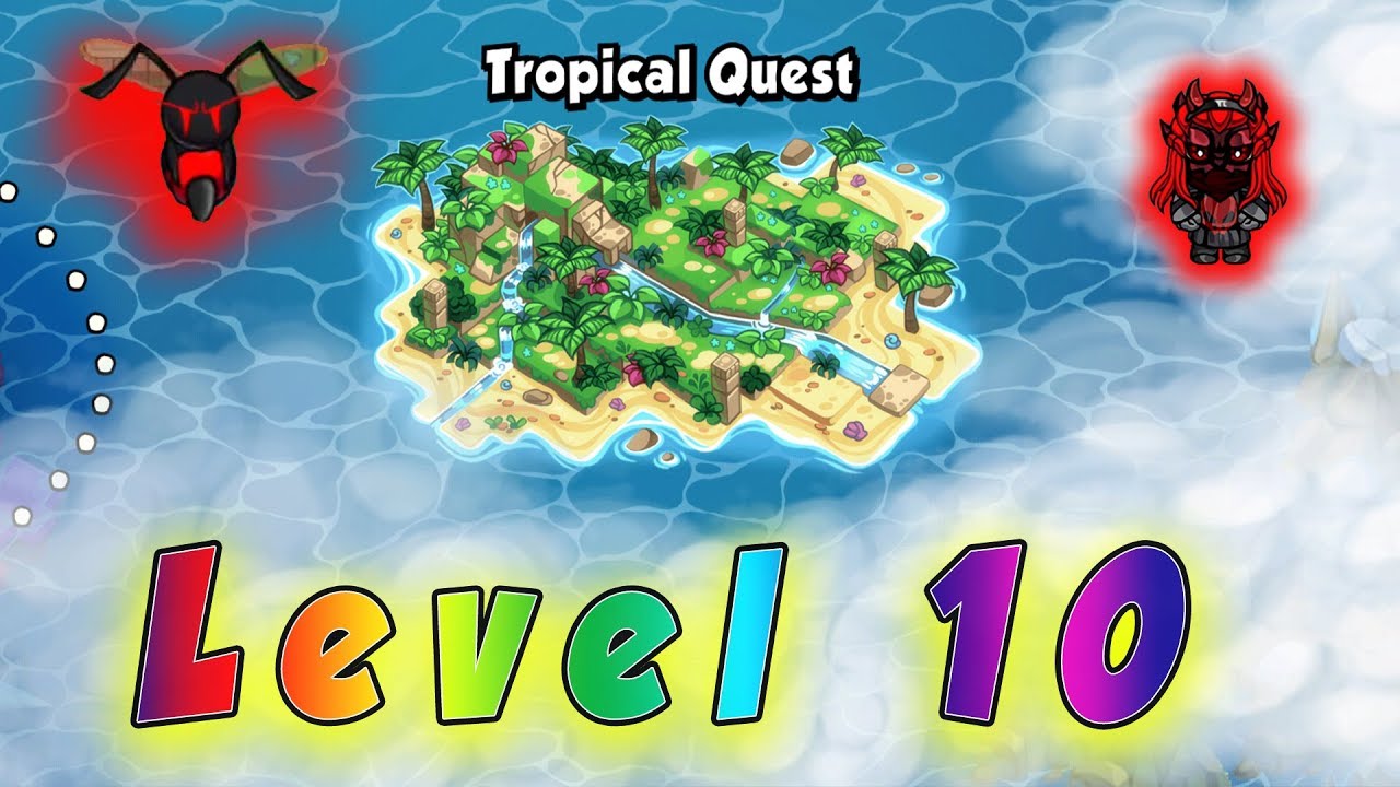 Bomber Friends - Tropical Quest - Level 10 BOSS✅
