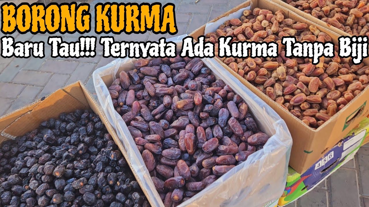 BORONG KURMA MURAH DI PASAR PAGI DEKAT MASJID NABAWI