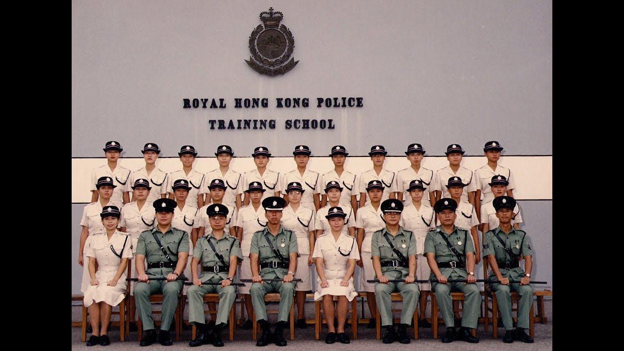 Q 班1536 期  1992年9月26日畢業禮檢閱操