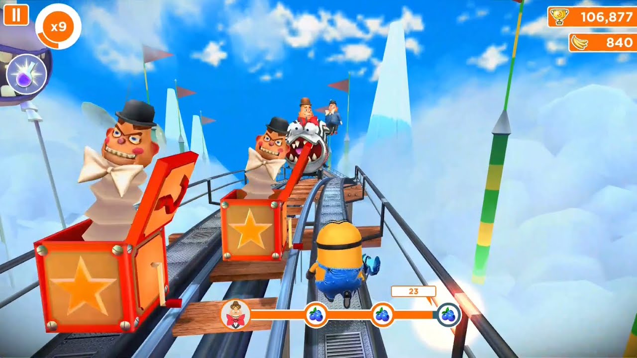 Despicable Me: Minion Rush - Villaintriloquist Boss Fight Mission