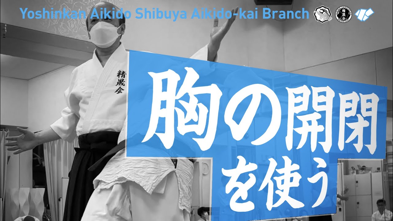 ［胸の開閉を使う］養神館合気道 渋谷合気道会の稽古