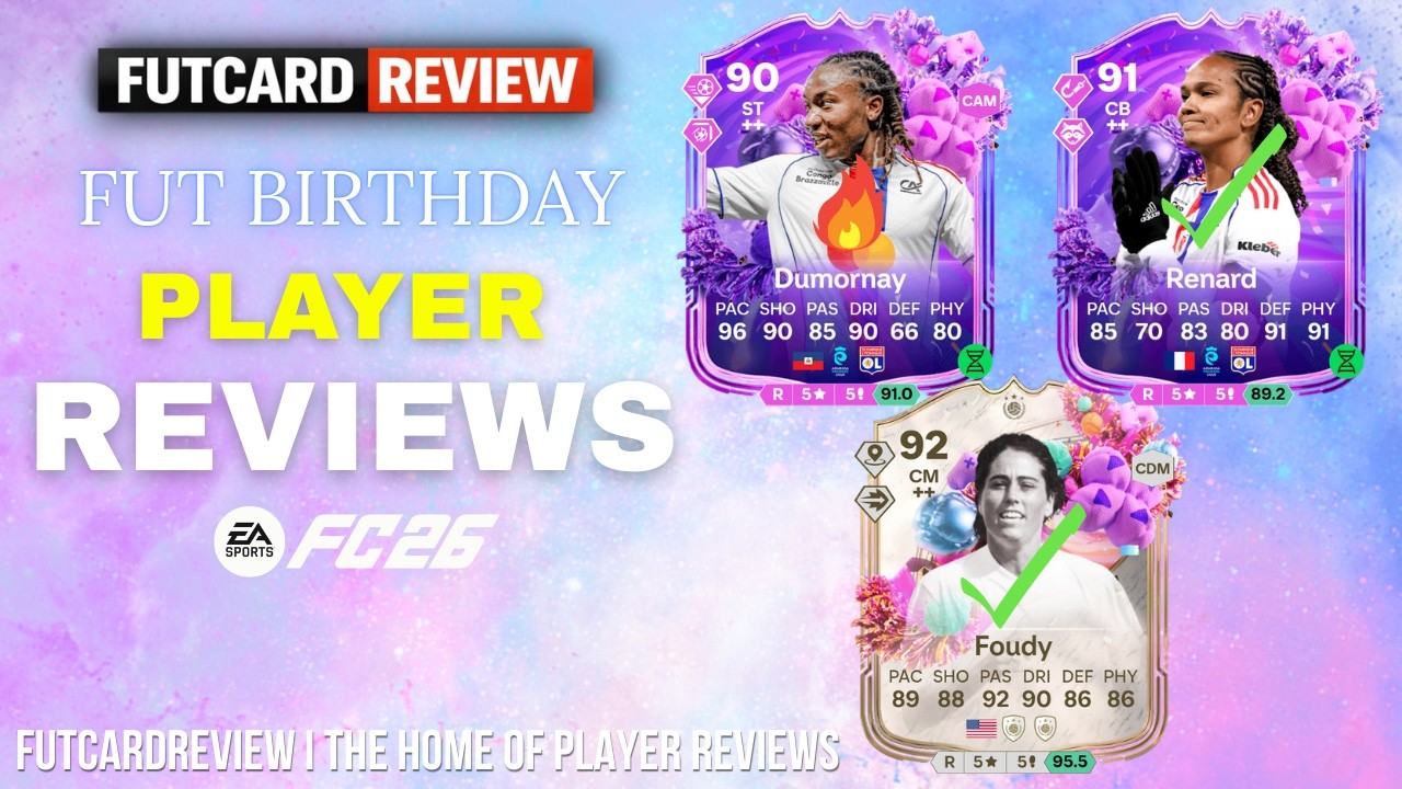 IS SHE REALLY OVER-POWERED?! 🤯 Dumornay, Foudy & Renard Review | FC 26 FUT BIRTHDAY