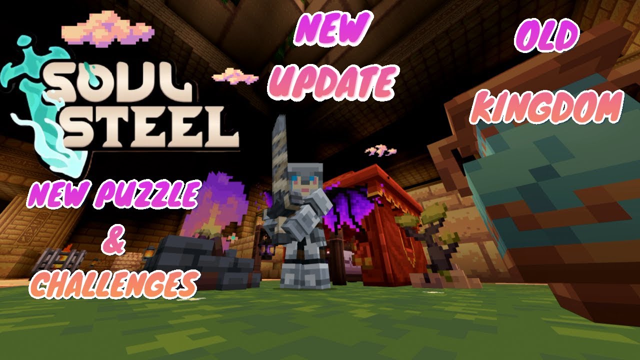 Minecraft Tutorial: SoulSteel Old Kingdom NEW UPDATE How to unlock Gold Hoard