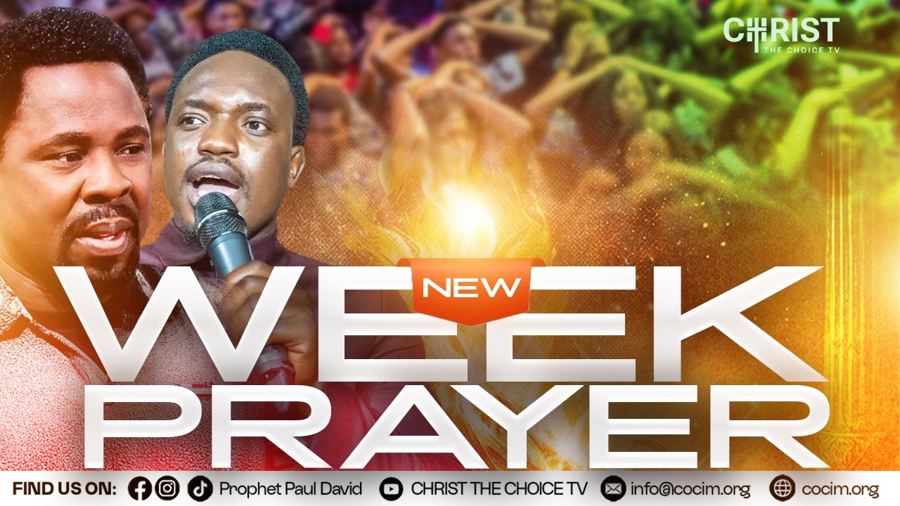 MONDAY ONLINE PROPHETIC FIRE PRAYER WITH PROPHET PAUL DAVID!! #tbjoshualegacy #prophetpauldavid