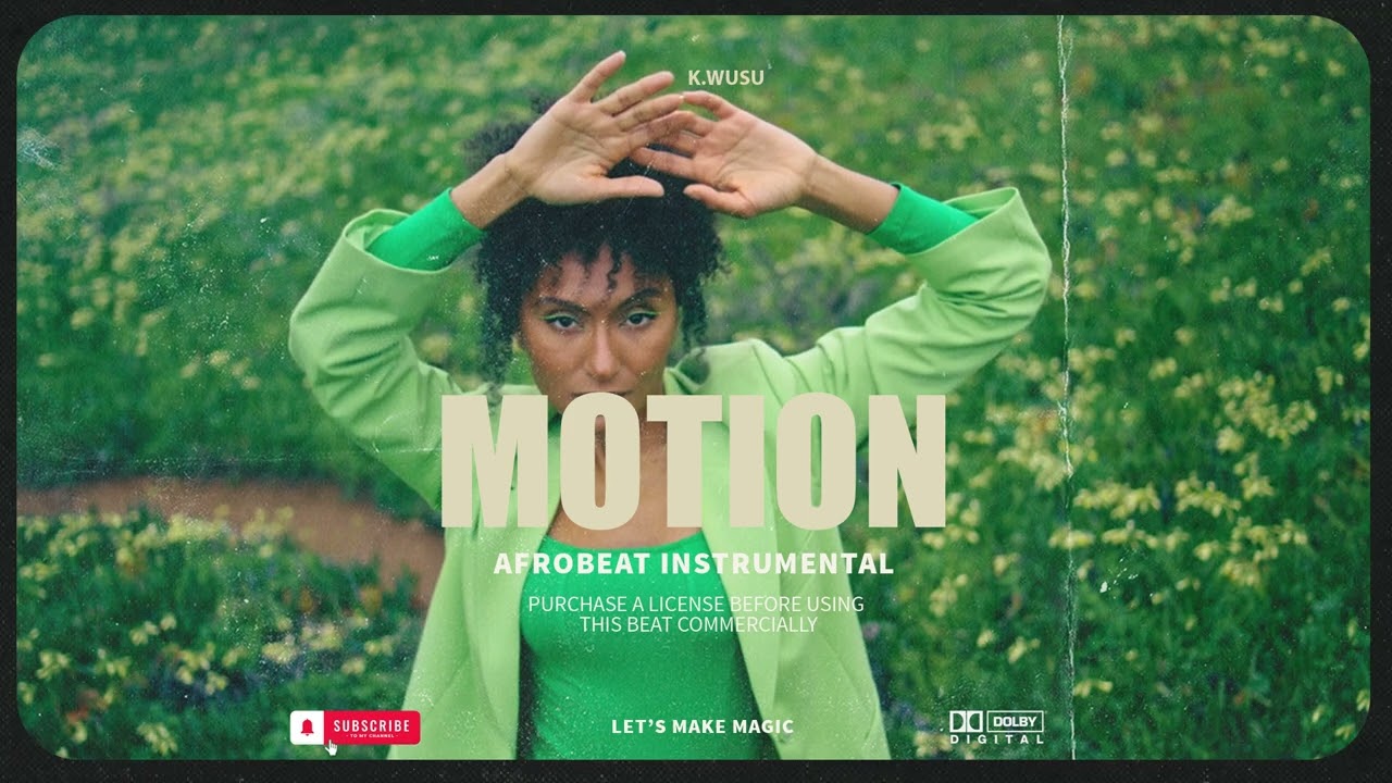 MOTION  Afrobeat Instrumental  Omah lay x Fola Type Beat 2026| Emotional Afrobeat Type Beat