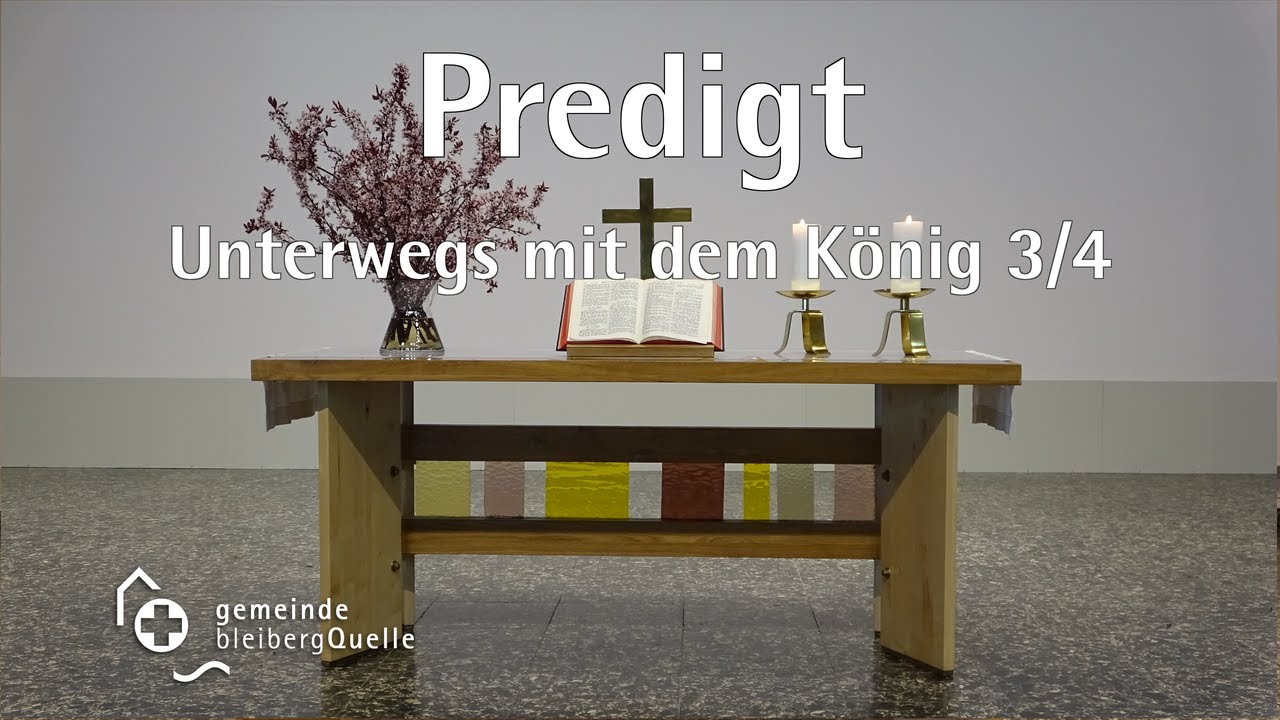 Predigt 22.02.2026 - Gemeinde Bleibergquelle - Tobias Wehrheim