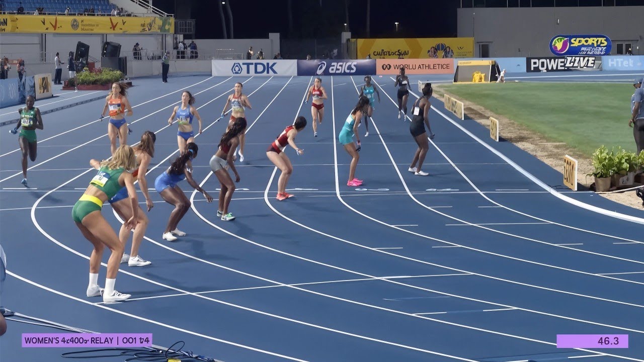 The Greatest Women's 4x400m | Netherlands And Canada Got Crushed By Italy